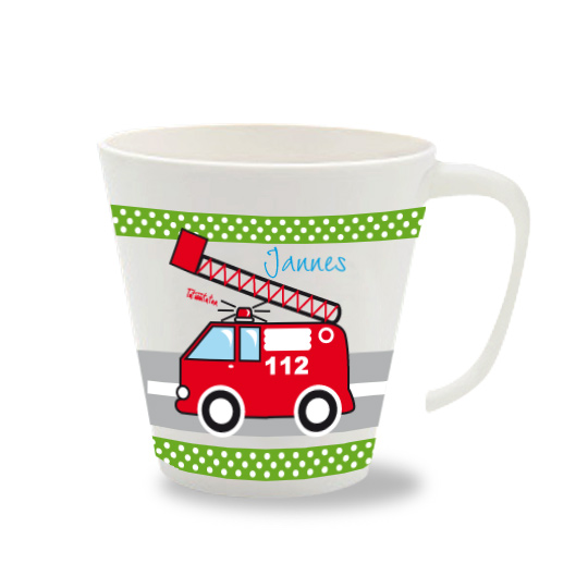 personalisierte Personalisierte Tasse Feuerwehr