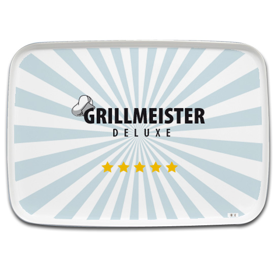 Personalisiertes Tablett Grillmeister