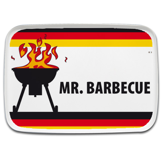 Personalisiertes Tablett Mr. Barbecue