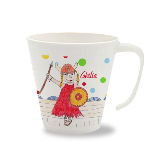 Personalisierte Tasse Wikingerin