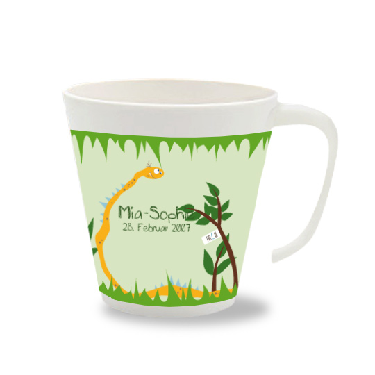 Personalisierte Tasse Schlange