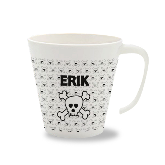 Personalisierte Tasse Totenkopf 