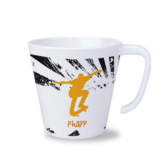 Personalisierte Tasse Skater