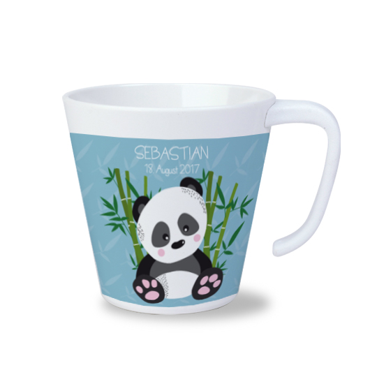 Panda Tasse mit Namen