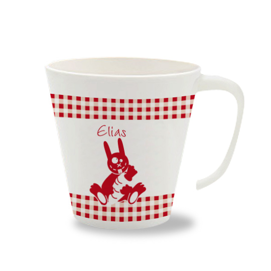 Personalisierte Tasse Hase