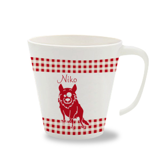 Personalisierte Tasse Wolf