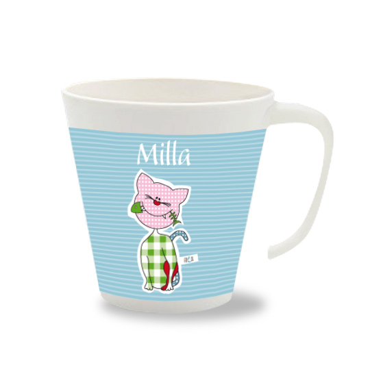 Personalisierte Tasse Katze