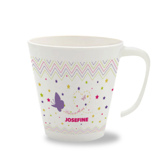 Personalisierte Tasse Schmetterling