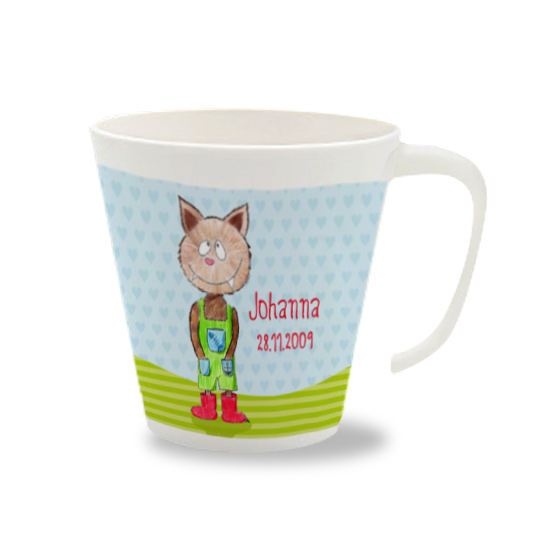 Personalisierte Tasse Gestiefelter Kater