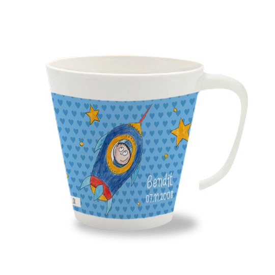 Personalisierte Tasse Astronaut