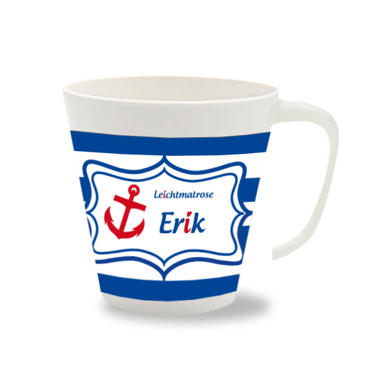 Personalisierte Tasse Leichtmatrose