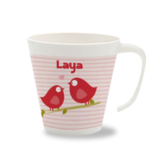 Personalisierte Tasse Piep und Matz